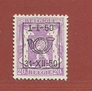 Timbre Belge Timbre N° PRE 601 - Typos 1936-51 (Kleines Siegel)