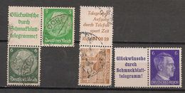 TELEGRAM - 3 GERMANY Used Stamps With Advcert Complement From CARNET - Cuadernillos