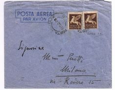 Busta Posta Aerea - Posta Militare 6 - Viaggiata 11/1942 ( Russia ) - - Storia Postale (Posta Aerea)