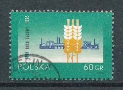 Polen Mi. 1585 Gest. Landwirtschaft Getreideähren Fabrik Bauernbewegung - Agriculture