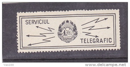 Telegraph Service  Old ,CINDERELLAS,LABELS  Stamps  ** MNH, Romania. - Telégrafos