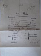 AV508A.6 Quitting Receipt -Collecting Corn And Barley - Austrian-French War In Das K.K. Militär Verpflegs Magazin 1800 - Austria