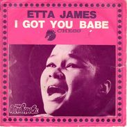 Disque 45 Tours ETTA JAMES 1968 "I Got You Babe" BIEM CHESS 169519 - Soul - R&B