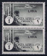 LIBIA  Sa  52  Mi 130  Postfrisch/neuf Sans Charniere /MNH/** 1941  Pair - Libië