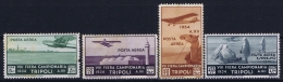 LIBIA  Sa A16  - A 18 + A 20  Mi Nr 211 - 213 + 215  MH/* Flz/ Charniere  10 Lire Top At Back Is NO Tear: Stripe - Libya