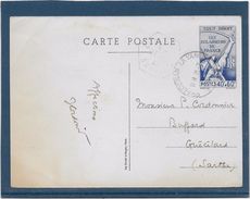 France Entiers Postaux Commémoratifs - Eclaireurs De France - Standaardpostkaarten En TSC (Voor 1995)