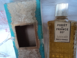 LESOURD: PARFUMS PRECIEUX  : EXTRAITS DE LUXE " FORET DE FRANCE" MINI  SEMI ANCIENNE   LIRE ET VOIR !! - Miniaturen Damendüfte (mit Verpackung)