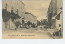 SAINT GERMAIN LAVAL - Entrée Ouest - Route Nationale - Saint Germain Laval