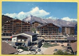 HAUTE NENDAZ- Vue Générale - Autos - Affranchie Avec 2 Timbres - Suisse - Nendaz