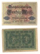 1 Gebrauchte Banknote Laut Abbildung 50 Mark 5.8.1914 - 50 Mark