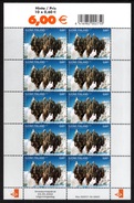 FINLAND 2002 Sibelius Monument: Sheet Of 10 Stamps UM/MNH - Blokken & Velletjes