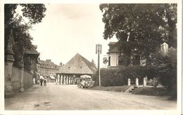 CPSM Clères La Halle - Le Monument - Clères