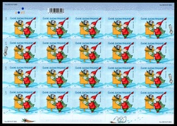 FINLAND 2003 Christmas / Mailbox 45c S/ADH: Sheet Of 20 Stamps UM/MNH - Neufs