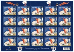 FINLAND 2004 Christmas / Letter Writing 45c S/ADH: Sheet Of 20 Stamps UM/MNH - Neufs