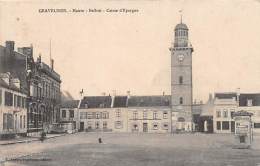 Gravelines      59      Mairie. Beffroi Et Caissse D'Epargne          (Décollée Voir Scan) - Gravelines