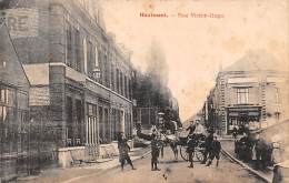 Hautmont       59           Rue Victor Hugo . Attelage Cheval         (Pli Voir Scan) - Andere & Zonder Classificatie