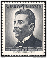 Cuba 0479 (*) Sin Goma. 1958 - Neufs