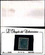 86487)  1878 SPAGNA/SPAIN - N° 182 - 10  Pesetas-azzurro-MLH*- Effige Re Alfonso XII- - Gebruikt