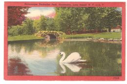 New York - Picturesque Heckscher Park, Huntington, Long Island - 1947 - Long Island