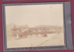 161117 A - PHOTO ANCIENNE 1900 - 69 LYON Pont De La Boucle En Construction - Lyon 4