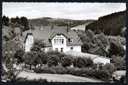 A8897 - Gasthof Gaststätte Blechschmiedehammer - Lichtenberg - Gel 1970 - Hof