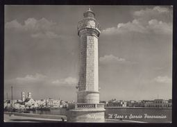 MOLFETTA - BARI - 1956 - IL FARO E SCORCIO PANORAMICO - Molfetta