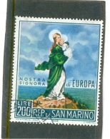 1966 SAN MARINO Y & T N° 686 ( O ) Vierge - Gebraucht