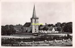 CPSM PHOTO FOTO TERSCHELLING HOORN MET HISTORISCH KERKJE NOORMANNENTIJD - Terschelling