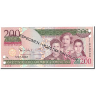 Billet, Dominican Republic, 200 Pesos Oro, 2009, Undated, KM:178, NEUF - Dominicaine
