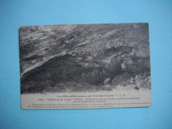 LODS - 25  -  Intérieur De La Grotte De St Croustilleri  -  MARCOPHILIE -  Tampon Rouge étoile Dans Cercle  -  DOUBS - Altri & Non Classificati