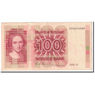 Billet, Norvège, 100 Kroner, 1988, Undated, KM:43d, TTB - Norway