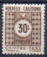 NOUVELLE CALEDONIE - YT TAXE 40 NEUF ** (1948) - Timbres-taxe