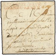 ALEMANIA. 1807. GRANDE ARMÉE. LAWITZ (ALEMANIA) A FRANCIA. MARCA Nº 25 PORT-PAYÉ/GRANDE-ARMÉE. - Army Postmarks (before 1900)