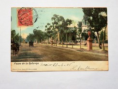 C.P.A. MEXICO : Paseo De La Reforma, Sello 1906 - Mexico