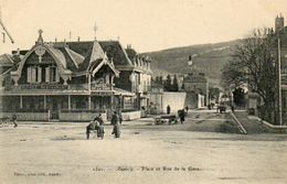 CPA - ALBY-sur-CHERAN (74) - Aspect Du Quartier Du Vieux Pont Au Début Du Siècle - Alby-sur-Cheran