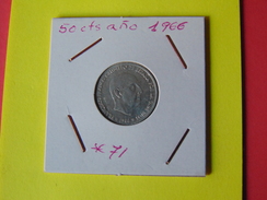 Franco 1966*71 - 50 Céntimos