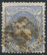 Stamp Spain 1870  Used - Usati