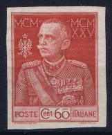 Italy:  Sa 186 E  Mi 222U  Non Dentellati MH/* Flz/ Charniere - Nuovi