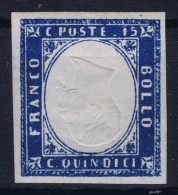 Italy: Regno Sa 11 I  Mi 14 I Effigie Capovolta, Kopfstehend Mittelstück MH/* Flz/ Charniere  Possible Reprint - Mint/hinged