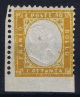 Italy: Regno Sa 4 I Non Dentellati In Basso Con Bando Integrale Postfrisch/MNH/** Signed/ Signé/signiert/ Approvato - Mint/hinged