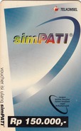 INDONESIA - Simpati, Indosat Prepaid Card 150,000 Rp, Used - Indonésie