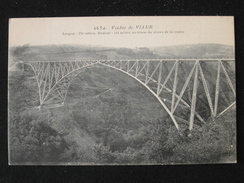 CPA VIADUC DE VIAUR (81 TARN 12 AVEYRON) ANIMÉE LIGNE TRAIN ALBI RODEZ PONT - Pampelonne