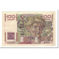 Billet, France, 100 Francs, 1954-03-04, TTB+, Fayette:28.42, KM:128d - 100 F 1945-1954 ''Jeune Paysan''