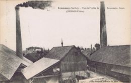 Delcampe - 72 - Ecommoy (Sarthe) - Vue De L'usine De Bezonnais - Fours (Desnos Frères) - Ecommoy