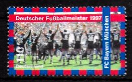 ALLEMAGNE  N° 1790 Oblitere     Bayern Munich  Champion 1997  Football  Soccer Fussball - Gebraucht