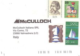 LETTERA X ITALIA CON MUNCHEN 1972 - Sommer 1972: München