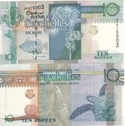 SEYCHELLES   10   RUPEES     P36a   ( ND  1998 )  UNC. - Seychellen