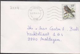 3199      Carta  Maldegem 1991 Pájaro, Ave - 1990-1993 Olyff