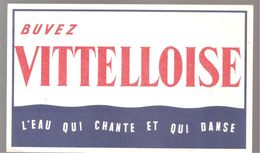 Buvard VITTELLOISE Buvez VITTELLOISE L'eau Qui Chante Et Qui Danse - Frisdrank