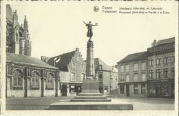 Tirlemont -- Monument (1914 - 1918) Et Marché à La Chaux.    (2 Scans) - Tienen